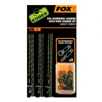 Fox Edges Submerge Leaders - 30lb