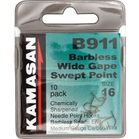 Kamasan B911 Spade End Barbless Hooks